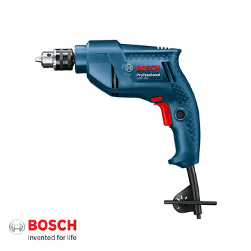 BOSCH GBM 350 Professional Rotary Drill , Wood & Metal Work (350 Watt Blue),