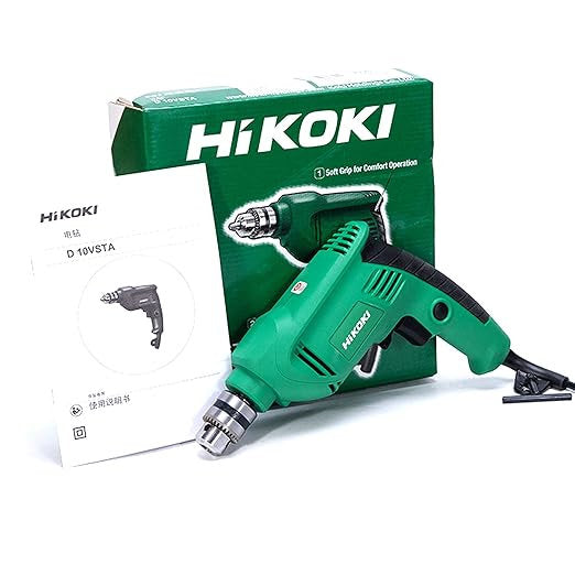 HIKOKI D10VSTA 10MM DRILL Variable Speed control Speed