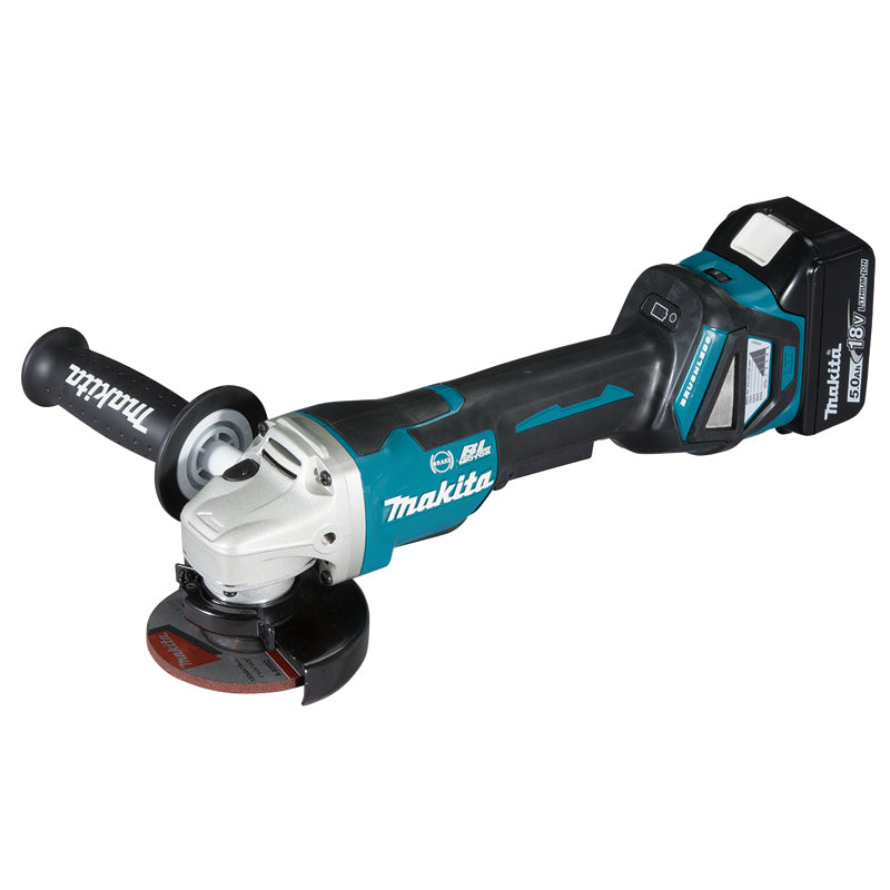 MAKITA DGA417RTE 100MM ANGLE CORDLESS GRINDER