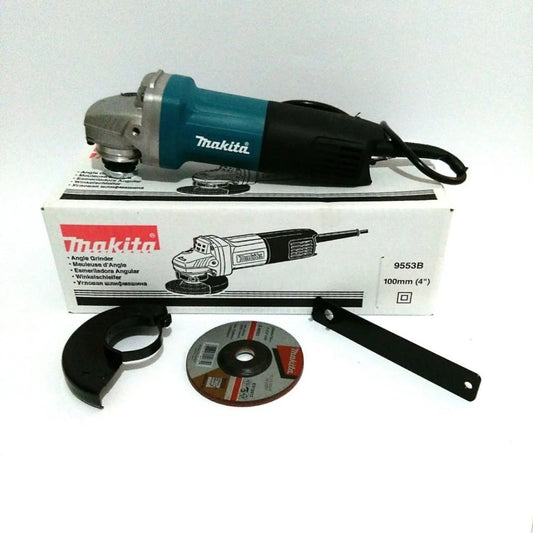 MAKITA 9553B 100 mm (4″) 710 W Angle Grinder, Toggle Switch